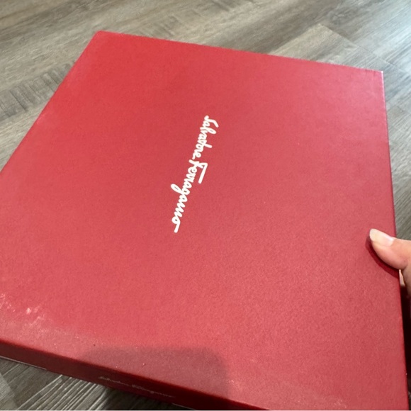 Salvatore Ferragamo Varsi Gancini Logo Chelsea Black Suede Leather Combat Boots - Picture 12 of 13